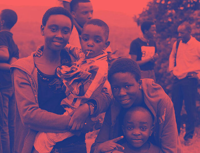 Mozambican children supported by APOIO